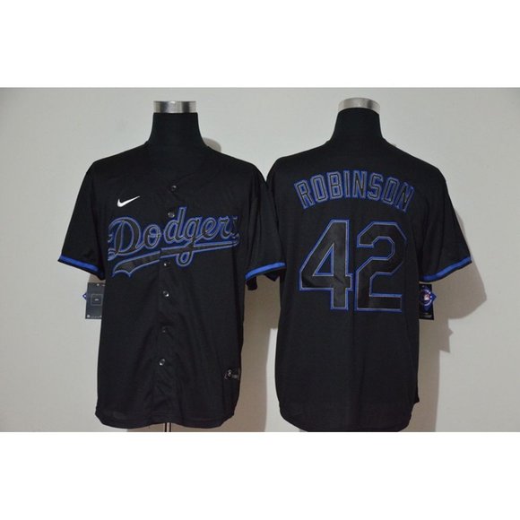 jackie robinson black jersey
